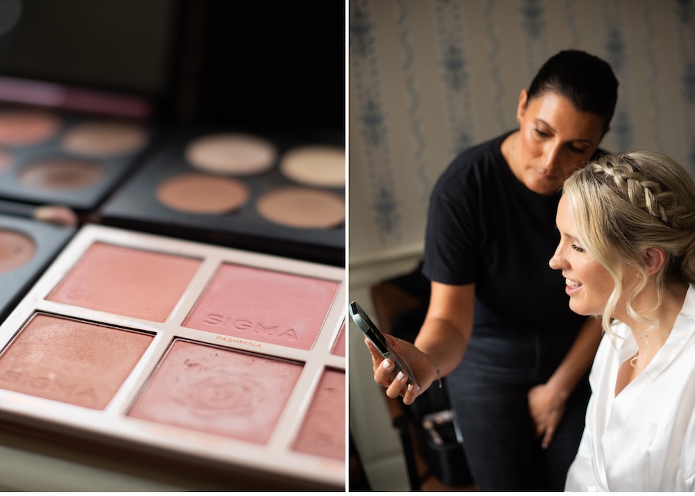  Brudsminkning Bröllop Riddersviks herrgård