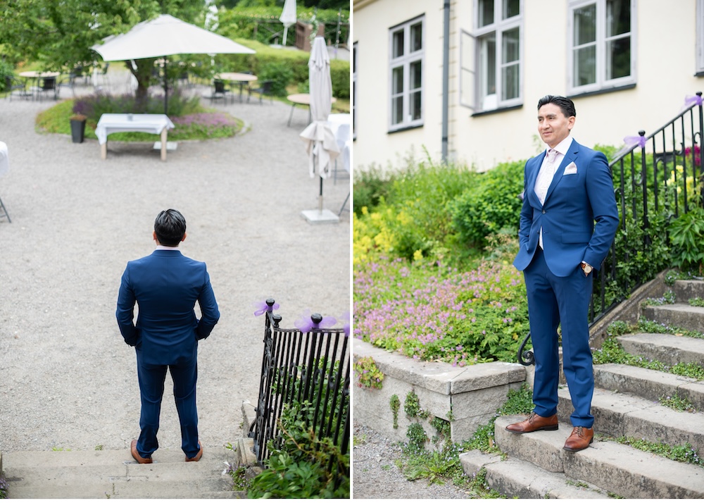 Brudgum Bröllop på Riddersviks Herrgård