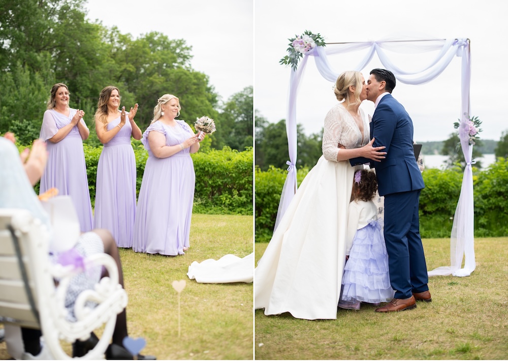 Utomhusvigsel Riddersviks herrgård 